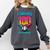 HUGvyn I Survived 100 Days Baseball Teacher Ice Cream Drip Comfort Colors Sweatshirt Pepper HUGvyn I Survived 100 Days Baseball Teacher Ice Cream Drip Comfort Colors Sweatshirt Pepper