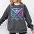 Ice Cream Baseball Drip Home Plate Bats Cool For Boys Youth Comfort Colors Sweatshirt Pepper
