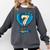 Ice Cream Baseball Glove 7th Birthday Edition Comfort Colors Sweatshirt Pepper