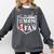 I'm Not Just His Mom I'm His One Fan Proud Baseball Mom Comfort Colors Sweatshirt Pepper