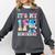 It's My 11th Birthday Baseball Ice Cream Drip Theme Comfort Colors Sweatshirt Pepper
