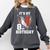 It's My 8th Birthday Baseball Football Heart 8 Year Old Comfort Colors Sweatshirt Pepper It's My 8th Birthday Baseball Football Heart 8 Year Old Comfort Colors Sweatshirt Pepper