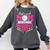Just A Good Mom With A Baseball Bat Baseball Mom Comfort Colors Sweatshirt Pepper