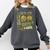 I Just Hit 100 Days Of School Camouflage Baseball Comfort Colors Sweatshirt Pepper