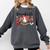Leopard Baseball Mom Game Day Vibes Mother's Day Comfort Colors Sweatshirt Pepper