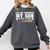 Let Me Through My Son Is Out There Baseball Mom Comfort Colors Sweatshirt Pepper