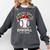 Most Likely To Play Baseball With Santa Christmas Xmas Comfort Colors Sweatshirt Pepper