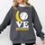 Love Bananas Banana Baseball Comfort Colors Sweatshirt Pepper