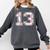 Lucky Number 13 Baseball Mom Baseball Number 13 Lucky 13 Comfort Colors Sweatshirt Pepper Lucky Number 13 Baseball Mom Baseball Number 13 Lucky 13 Comfort Colors Sweatshirt Pepper
