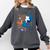 Lucy Van Pelt Baseball Catch Comfort Colors Sweatshirt Pepper