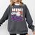 Mimi Rookie Of Year 1st Birthday Baseball Theme Matching Comfort Colors Sweatshirt Pepper