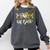 Mom Of Both Softball Baseball Mom Premium Comfort Colors Sweatshirt Pepper