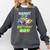 Nanny Of The Birthday Boy Baseball Football Colorful Comfort Colors Sweatshirt Pepper