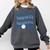 Who Needs Umpires When We Have Baseball Moms Groovy Retro Comfort Colors Sweatshirt Pepper