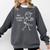 No Baseball Game Today Sad Stickfigure Baseball Player Comfort Colors Sweatshirt Pepper
