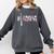 Number One Baseball Mom For Mothers Day Baseball Mommy Comfort Colors Sweatshirt Pepper Number One Baseball Mom For Mothers Day Baseball Mommy Comfort Colors Sweatshirt Pepper