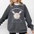 PROUD BASEBALL MOM Comfort Colors Sweatshirt Pepper