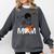 Proud Baseball MOM Sports & Softball Nostalgia Comfort Colors Sweatshirt Pepper Proud Baseball MOM Sports & Softball Nostalgia Comfort Colors Sweatshirt Pepper