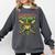 Respect The Drip Mardi Gras Baseball Ice Cream Boys Carnival Comfort Colors Sweatshirt Pepper