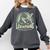Safety Harbor Leviathans Retro Baseball Monster Comfort Colors Sweatshirt Pepper