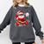 Santa Baseball Christmas Pajamas Xmas Men Boy Toddlers Comfort Colors Sweatshirt Pepper