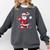 Santa Baseball Christmas Pajamas Xmas Men Kids Boys Comfort Colors Sweatshirt Pepper
