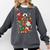 Santa Baseball Football Soccer Pajamas Ho Ho Christmas Xmas Comfort Colors Sweatshirt Pepper Santa Baseball Football Soccer Pajamas Ho Ho Christmas Xmas Comfort Colors Sweatshirt Pepper