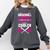Self Expression Cool Baseball Mom Positive Thinking Comfort Colors Sweatshirt Pepper