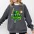 Shamrock Lucky Clover Baseball Patricks Day Family Matching Comfort Colors Sweatshirt Pepper Shamrock Lucky Clover Baseball Patricks Day Family Matching Comfort Colors Sweatshirt Pepper