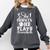 She Dances He Plays Mom Of Both Dance And Baseball Mom Comfort Colors Sweatshirt Pepper