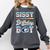Sissy Of The Birthday Boy Baseball Ice Cream Drip Matching Comfort Colors Sweatshirt Pepper
