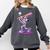 Skeleton Baseball Drip Boys Youth Kids Halloween Comfort Colors Sweatshirt Pepper