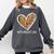Softball Baseball Mom Valentine Leopard Heart Mother's Day Comfort Colors Sweatshirt Pepper Softball Baseball Mom Valentine Leopard Heart Mother's Day Comfort Colors Sweatshirt Pepper