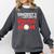 Somebody's Loud Mouth Baseball Mom Mama Comfort Colors Sweatshirt Pepper
