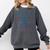 Spring 2024 Season Cute Baseball Mom Home Plate Social Club Comfort Colors Sweatshirt Pepper