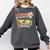Spring Training 2026 Retro Postcard Baseball Premium Tri-Blend Comfort Colors Sweatshirt Pepper