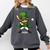 St Patrick’s Day Leprechaun Baseball Irish Graphic Comfort Colors Sweatshirt Pepper