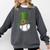 St Patricks Day Shamrock Baseball Saint Paddy's Kids Boys Comfort Colors Sweatshirt Pepper