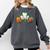 St Patricks Day Shamrock Sports Baseball Basketball Football Comfort Colors Sweatshirt Pepper