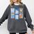 Stamps Coquette Bow Baseball Kids Youth Girls Baseball Mom Comfort Colors Sweatshirt Pepper Stamps Coquette Bow Baseball Kids Youth Girls Baseball Mom Comfort Colors Sweatshirt Pepper