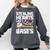Stealing Hearts Like I Steal Bases Baseball Valentines Comfort Colors Sweatshirt Pepper