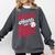 Stealing Hearts Like I Steal Bases Cute Baseball Boys Comfort Colors Sweatshirt Pepper