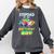 Stepdad Of The Birthday Boy Baseball Football Colorful Comfort Colors Sweatshirt Pepper