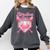 Strike Out Breast Cancer Baseball Drip For Boys Youth Comfort Colors Sweatshirt Pepper Strike Out Breast Cancer Baseball Drip For Boys Youth Comfort Colors Sweatshirt Pepper