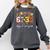 I Survived 6733 Days Of 3rd Grade Baseball Football 100 Day Comfort Colors Sweatshirt Pepper