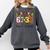 I Survived 6733 Days Baseball Football Softball 3rd Grade Comfort Colors Sweatshirt Pepper