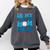 In My T-Ball Mom Era Baseball Mom Groovy Mother's Day Raglan Baseball Tee Comfort Colors Sweatshirt Pepper