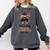 That's My Granddaughter Out There Baseball Mom Mother's Day Comfort Colors Sweatshirt Pepper