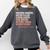 Uniform Washer Water Filler Cheerleader Baseball Mom Comfort Colors Sweatshirt Pepper
