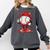 Valentine Baseball Drip Ice Cream Youth Boys Couples Comfort Colors Sweatshirt Pepper